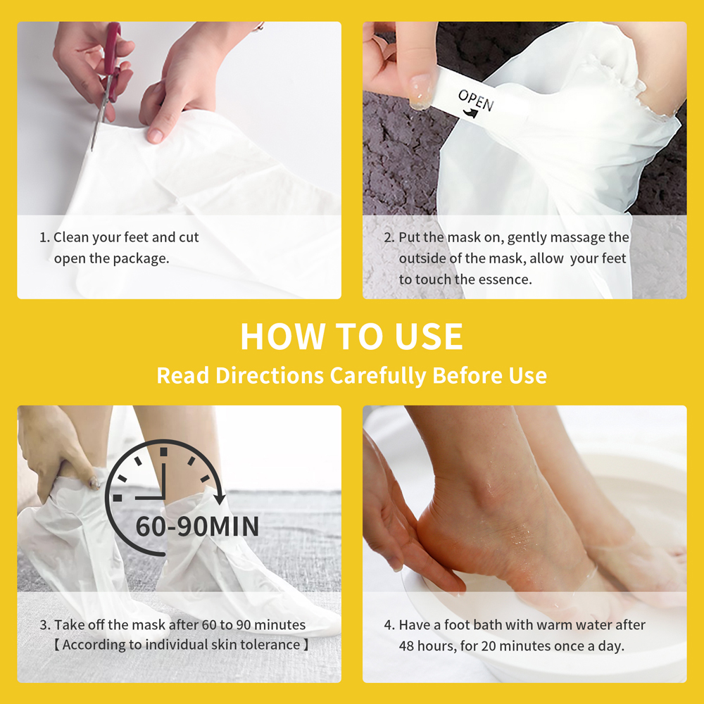 Your Private Label Rose Remover Calluses Cracked Heel Exfoliator Socks Foot  Peel Pedicure SPA Foot Peel Pedicure Foot Pad - China Foot Mask and  Cosmetics Products price